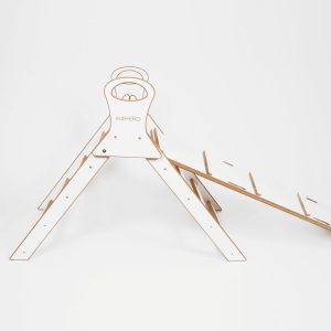 Zestaw Alpinisty 2w1 składany trójkąt Piklera +  drabinka / zjeżdżalnia rozmiar L